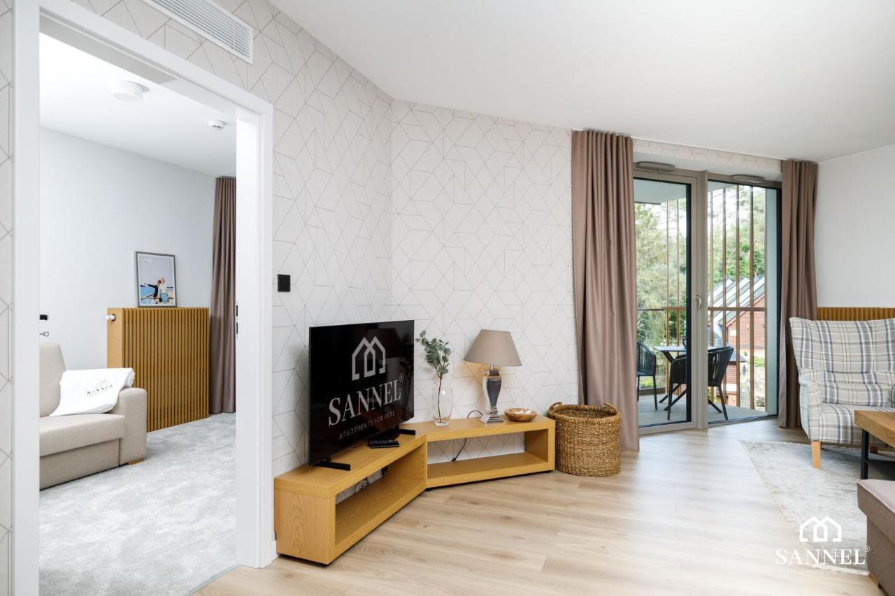 Apartament Golden Sand Z Dostepem Do Basenow,Jacuzzi,Strefy Saun- Pinea Apartments Pobierowo-Sannel Apartments For Rent Exterior photo